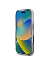 Guess GUHMP16SHFWFCK Apple iPhone 16 kemény tok IML Virágkoszorú MagSafe fekete - iPhone 16 - Guess