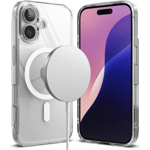 Hurtownia GSM - Etui Ringke Fusion Magnetic MagSafe Apple iPhone 16 Clear - RGK2040 - {ean13} - Hurt