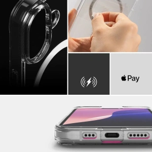 Hurtownia GSM - Etui Ringke Fusion Magnetic MagSafe Apple iPhone 16 Clear - RGK2040 - {ean13} - Hurt