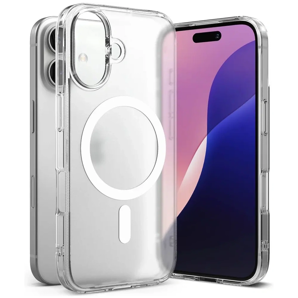 Ringke Fusion Magnetic MagSafe Apple iPhone 16 Matte Clear - iPhone 16 - Ringke