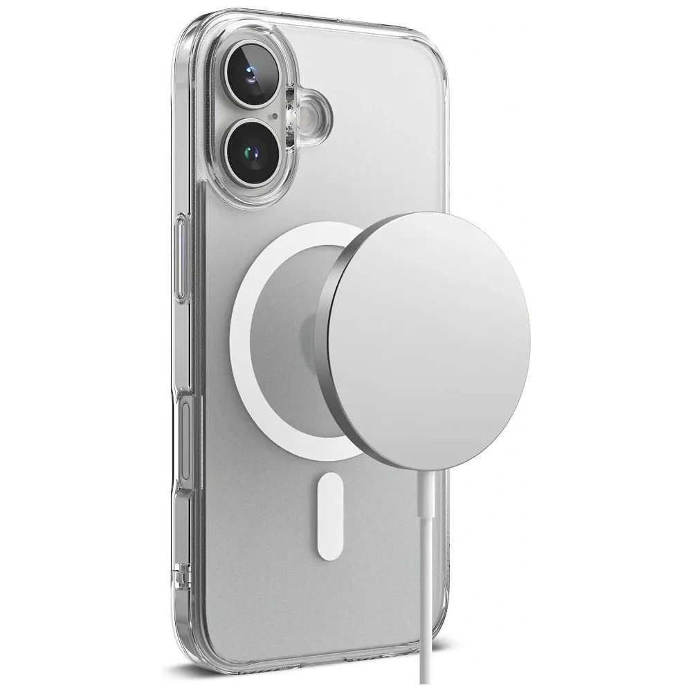 Ringke Fusion Magnetic MagSafe Apple iPhone 16 Matte Clear - iPhone 16 - Ringke