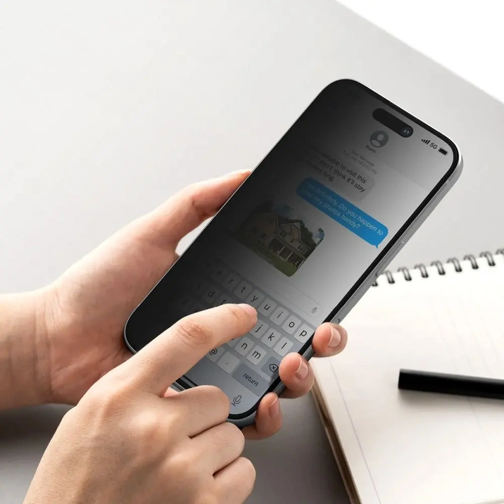 Hurtownia GSM - Ringke Easy Slide Apple iPhone 15 / 16 Adatvédelmi [2 CSOMAG] - RGK2043 - {ean13} - Hurt