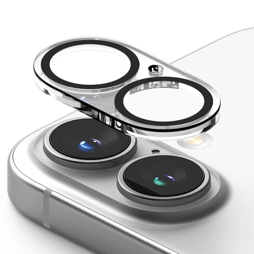 Szkło hartowane na aparat Ringke Camera Protector Apple iPhone 16 / 16 Plus Clear [2 PACK] - iPhone 16 Plus - Ringke
