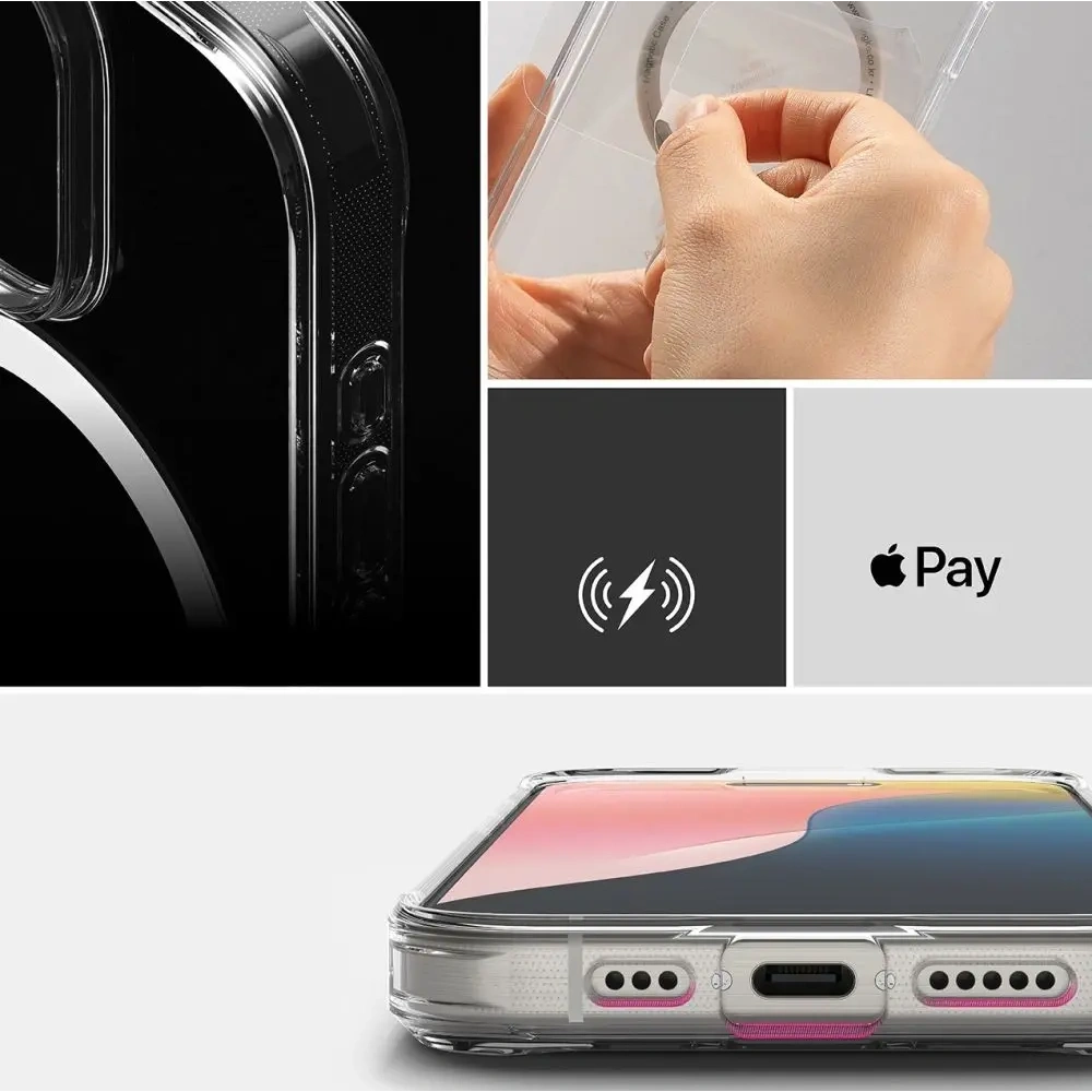 Hurtownia GSM - Ringke Fusion Magnetic MagSafe Apple iPhone 16 Pro Transparent - RGK2045 - {ean13} - Hurt