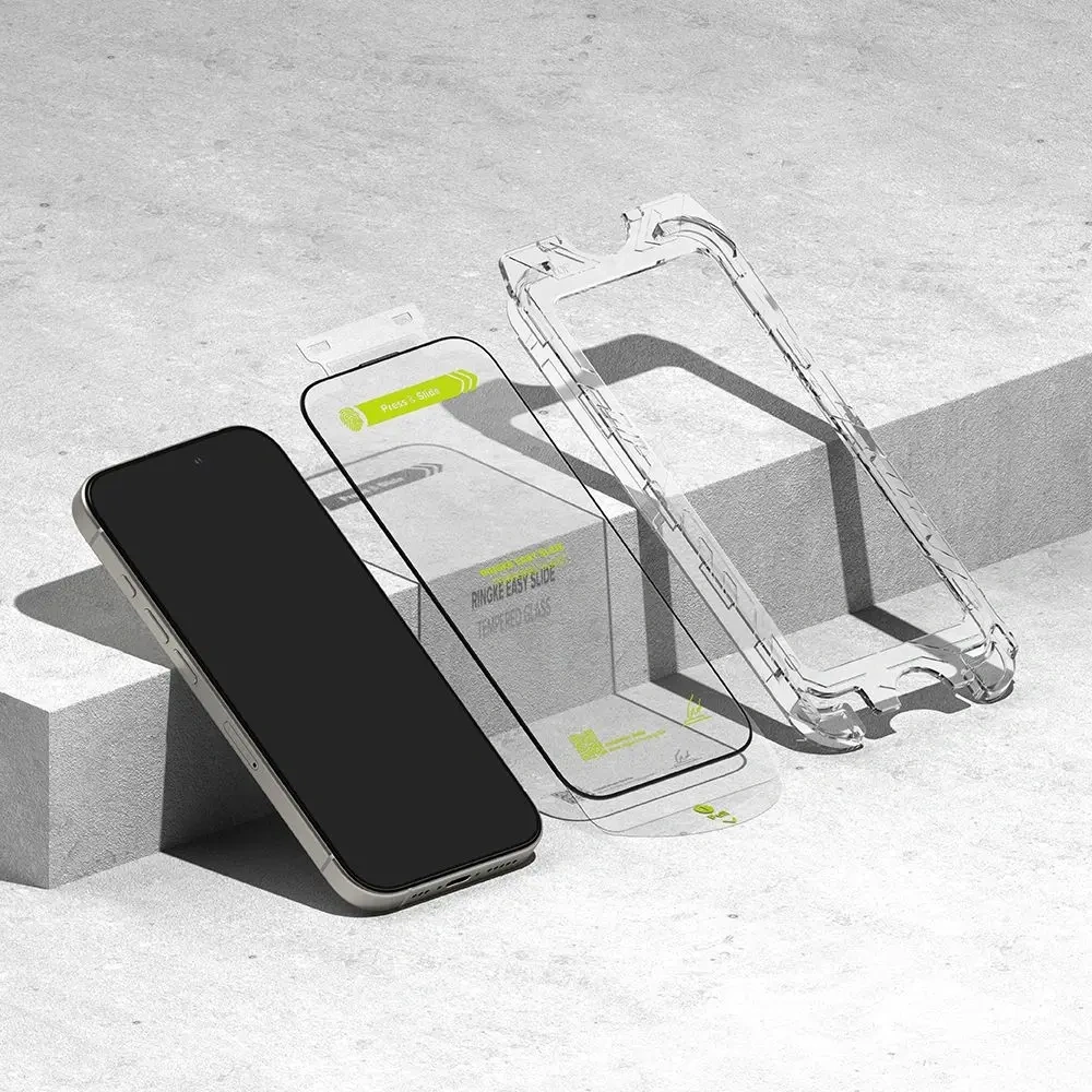 Hurtownia GSM - Ringke Easy Slide Apple iPhone 16 Pro Černý [2 PACK] - RGK2047 - {ean13} - Hurt