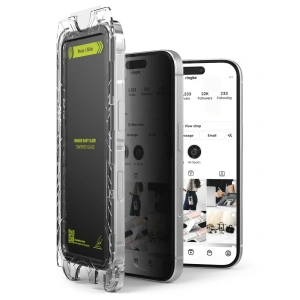 Hurtownia GSM - Szkło prywatyzujące Ringke Easy Slide Apple iPhone 16 Pro Privacy [2 PACK] - RGK2048 - {ean13} - Hurt