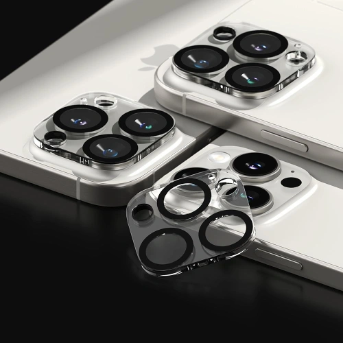 Szkło hartowane na aparat Ringke Camera Protector Apple iPhone 16 Pro / 16 Pro Max Clear [2 PACK] - iPhone 16 Pro Max - Ringke