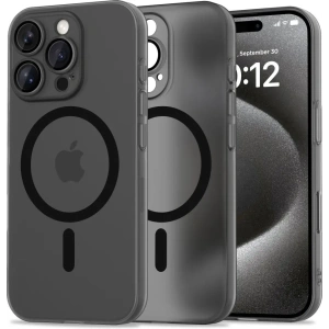 Etui Tech-Protect Magslim MagSafe Apple iPhone 16 Pro Max Matte/black - iPhone 16 Pro Max - Tech-Protect