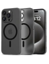 Tech-Protect Magslim MagSafe Apple iPhone 16 Pro Max Matt/schwarz - iPhone 16 Pro Max - Tech-Protect