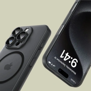 Etui Tech-Protect Magslim MagSafe Apple iPhone 16 Pro Max Matte/black - iPhone 16 Pro Max - Tech-Protect
