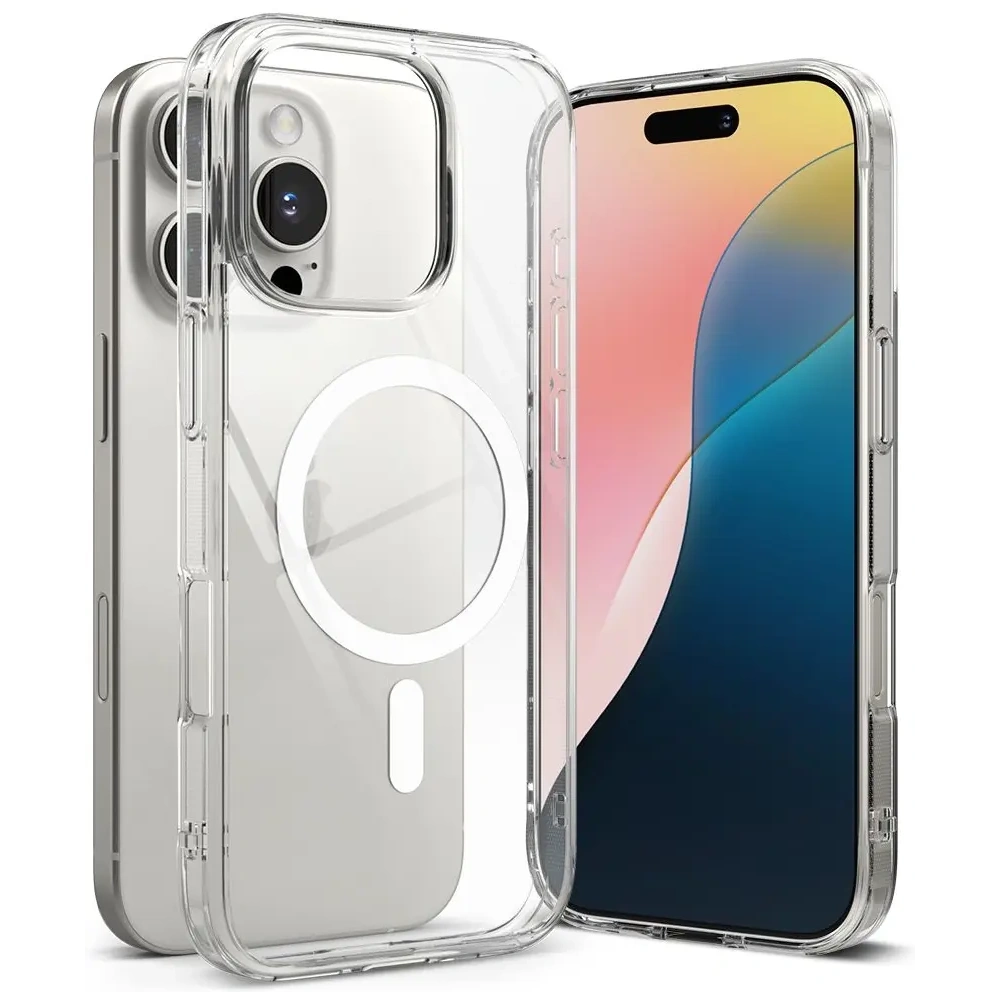 Hurtownia GSM - Etui Ringke Fusion Magnetic MagSafe Apple iPhone 16 Pro Max Clear - RGK2051 - {ean13} - Hurt