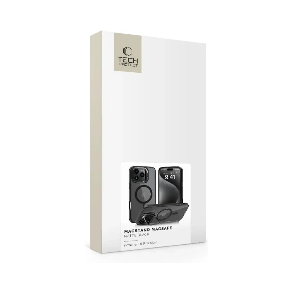 Hurtownia GSM - Tech-Protect Magstand MagSafe Apple iPhone 16 Pro Max Matná černá - THP3162 - {ean13} - Hurt