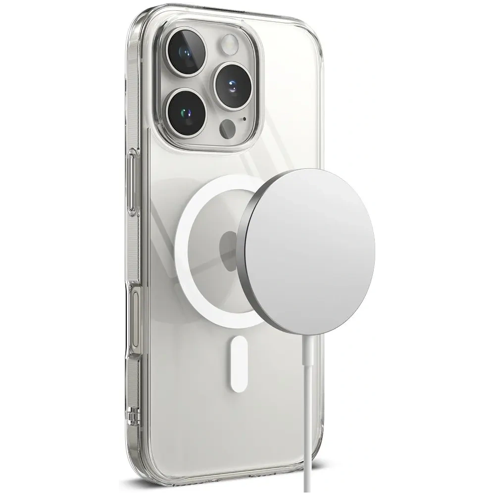 Hurtownia GSM - Etui Ringke Fusion Magnetic MagSafe Apple iPhone 16 Pro Max Clear - RGK2051 - {ean13} - Hurt