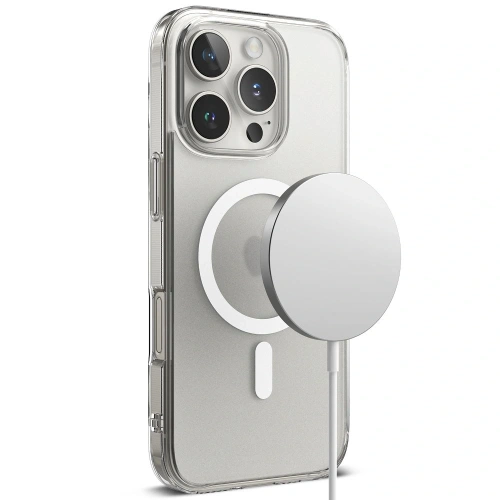 Etui Ringke Fusion Magnetic MagSafe Apple iPhone 16 Pro Max Matte Clear - iPhone 16 Pro Max - Ringke