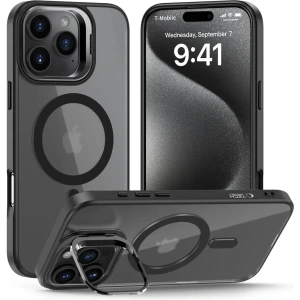 Hurtownia GSM - Etui Tech-Protect Magstand MagSafe Apple iPhone 15 Pro Matte Black - THP3166 - {ean13} - Hurt