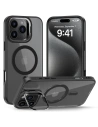 Tech-Protect Magstand MagSafe Apple iPhone 15 Pro Matt Fekete - iPhone 15 Pro - Tech-Protect