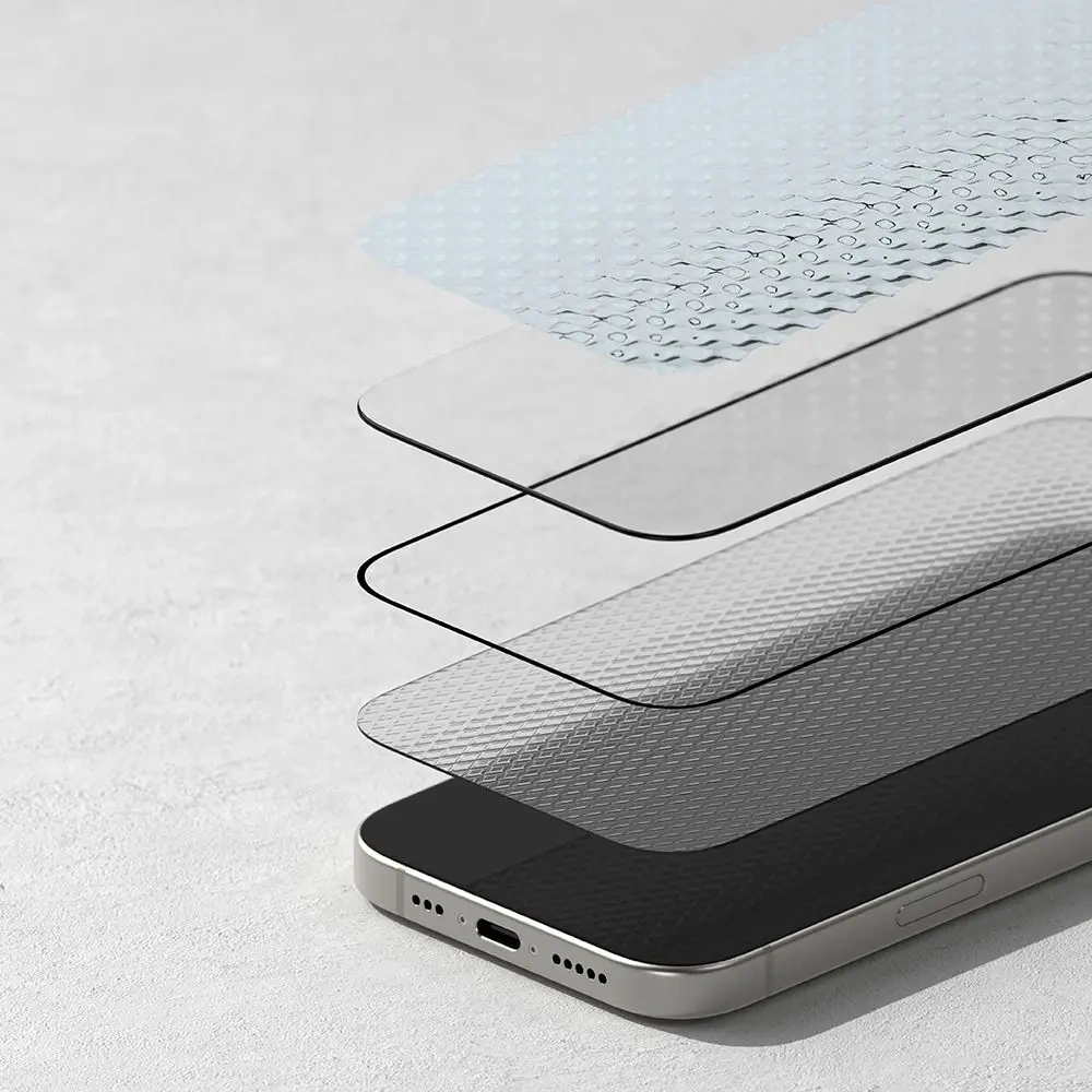 Hurtownia GSM - Ringke Easy Slide Apple iPhone 16 Pro Max Černá [2 BALENÍ] - RGK2053 - {ean13} - Hurt