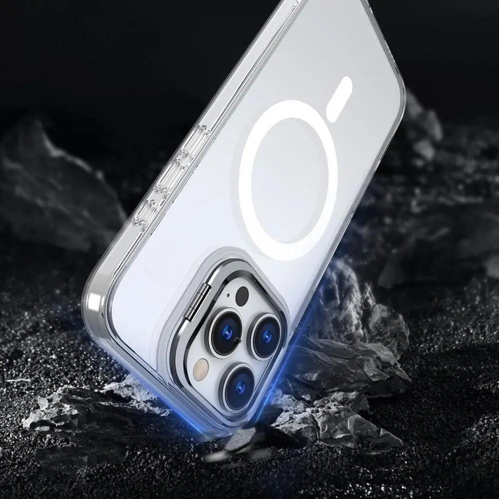 Wholesale Tech-Protect Magstand MagSafe Apple iPhone 16 Pro Max Clear - THP3167 - {ean13} - Hurt