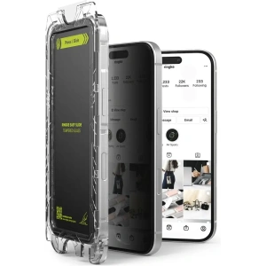 Hurtownia GSM - Szkło prywatyzujące Ringke Easy Slide Apple iPhone 16 Pro Max Privacy [2 PACK] - RGK2054 - {ean13} - Hurt