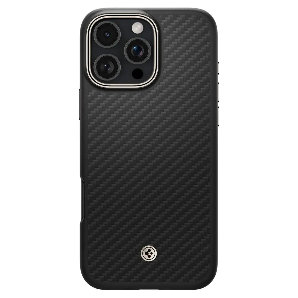 Hurtownia GSM - Spigen Enzo Aramid Mag MagSafe Apple iPhone 16 Pro Max Černá/přírodní - SPN16349 - {ean13} - Hurt