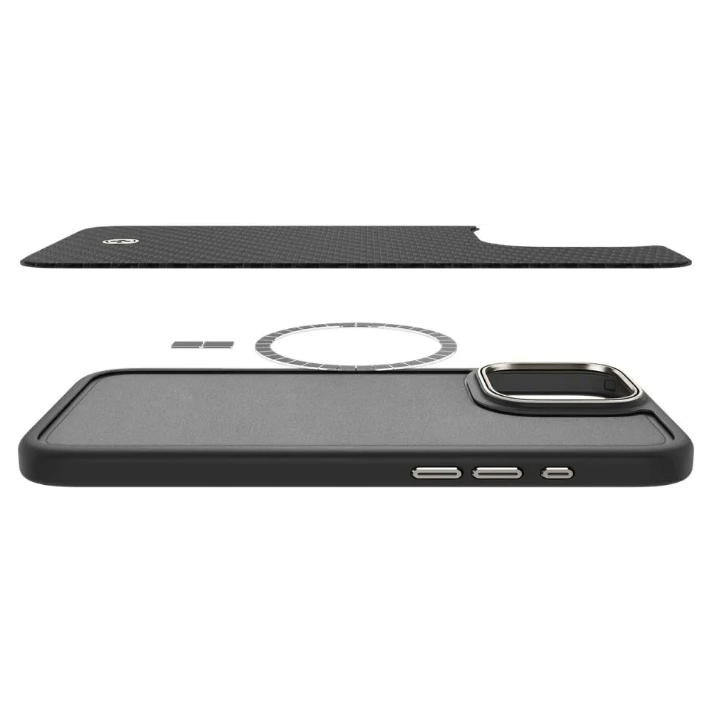 Hurtownia GSM - Spigen Enzo Aramid Mag MagSafe Apple iPhone 16 Pro Max Černá/přírodní - SPN16349 - {ean13} - Hurt