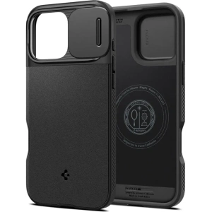 Etui Spigen Optik Armor Mag MagSafe Apple iPhone 16 Pro Max Black - iPhone 16 Pro Max - Spigen