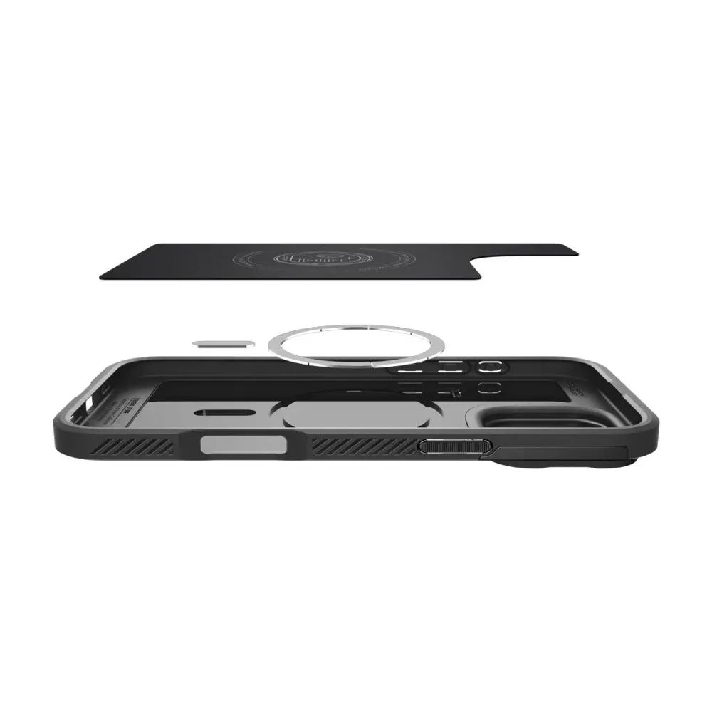 Hurtownia GSM - Spigen Optik Armor Mag MagSafe Apple iPhone 16 Pro Max Černá - SPN16357 - {ean13} - Hurt