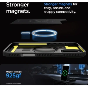 Etui Spigen Rugged Armor Mag MagSafe Apple iPhone 16 Pro Max Matte Black - iPhone 16 Pro Max - Spigen