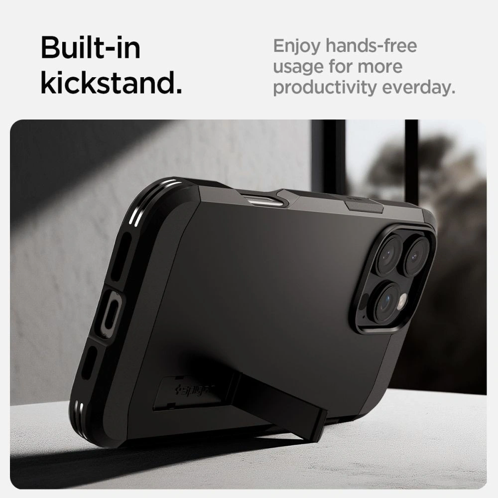 Wholesale Spigen Tough Armor Mag MagSafe Apple iPhone 16 Pro Max Black - SPN16363 - {ean13} - Hurt