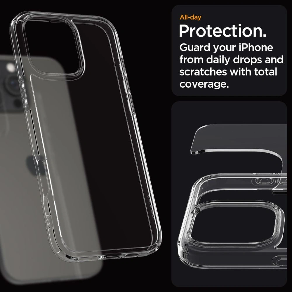 Hurtownia GSM - Spigen Ultra Hybrid Apple iPhone 16 Pro Max Crystal Clear - SPN16364 - {ean13} - Hurt