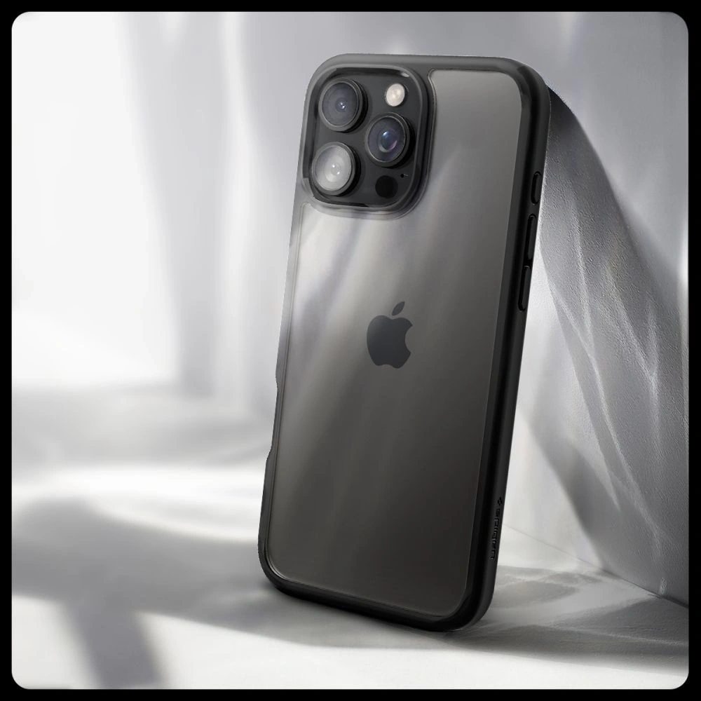 Hurtownia GSM - Spigen Ultra Hybrid Apple iPhone 16 Pro Max Matt Schwarz - SPN16365 - {ean13} - Hurt