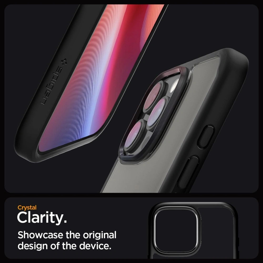 Hurtownia GSM - Spigen Ultra Hybrid Apple iPhone 16 Pro Max Matt Schwarz - SPN16365 - {ean13} - Hurt