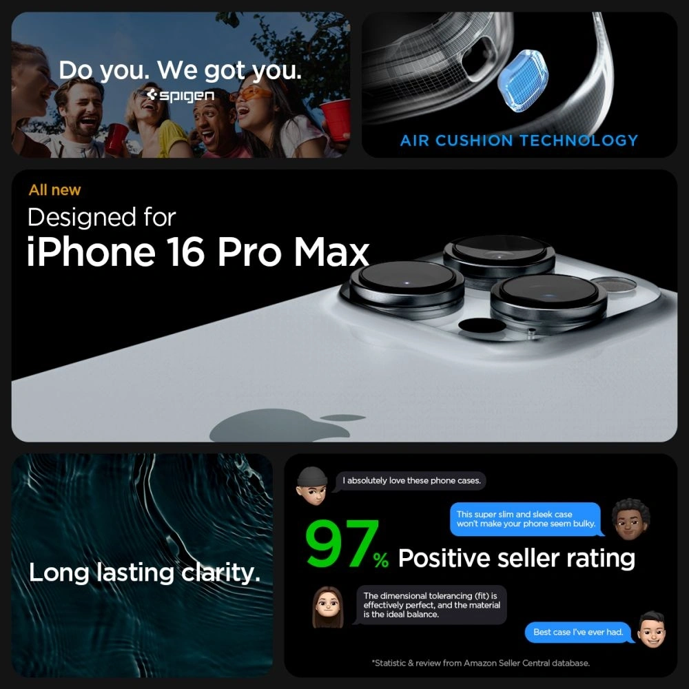 Wholesale Spigen Ultra Hybrid Apple iPhone 16 Pro Max Frost Black - SPN16367 - {ean13} - Hurt