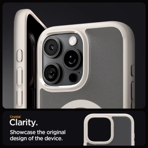Etui Spigen Ultra Hybrid Mag MagSafe Apple iPhone 16 Pro Max Frost Natural Titanium - iPhone 16 Pro Max - Spigen