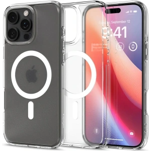 Spigen Ultra Hybrid Mag MagSafe Apple iPhone 16 Pro Max Frostklar - iPhone 16 Pro Max - Spigen