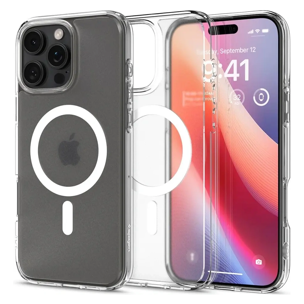 Wholesale Spigen Ultra Hybrid Mag MagSafe Apple iPhone 16 Pro Max Frost Clear - SPN16374 - {ean13} - Hurt