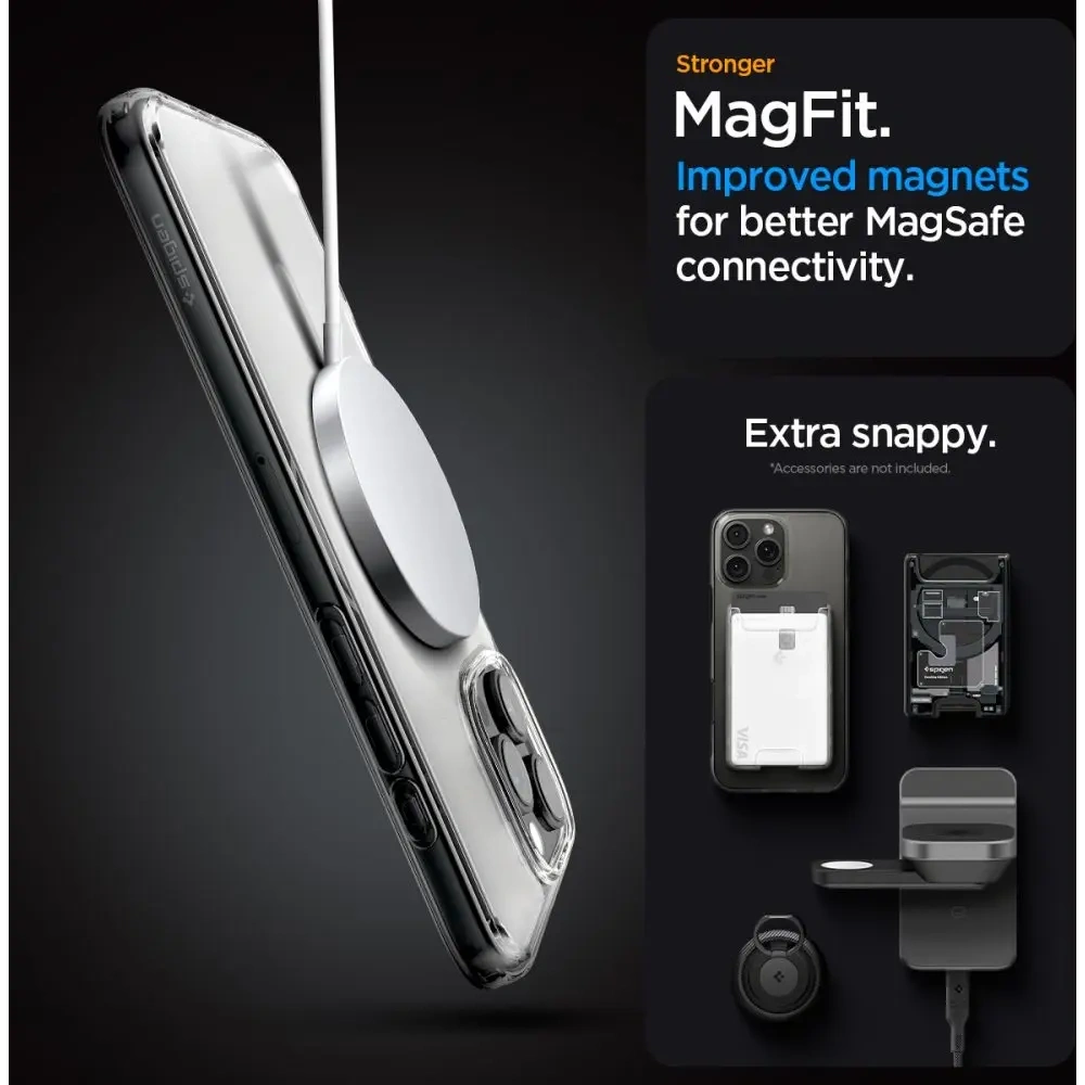 Wholesale Spigen Ultra Hybrid Mag MagSafe Apple iPhone 16 Pro Max Frost Clear - SPN16374 - {ean13} - Hurt