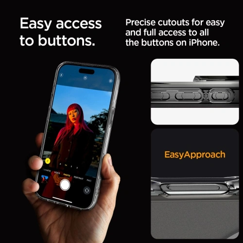 Etui Spigen Ultra Hybrid Mag MagSafe Apple iPhone 16 Pro Max Frost Clear - iPhone 16 Pro Max - Spigen