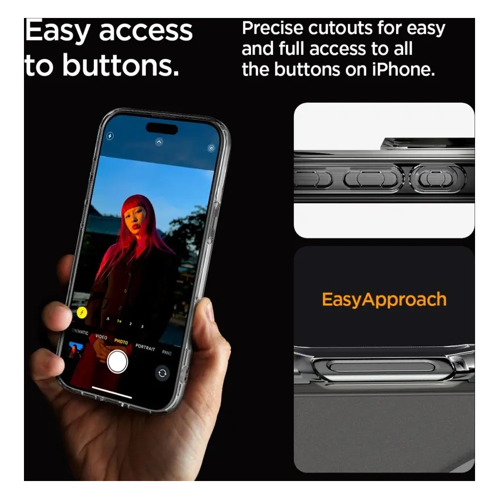 Wholesale Spigen Ultra Hybrid Mag MagSafe Apple iPhone 16 Pro Max Frost Clear - SPN16374 - {ean13} - Hurt