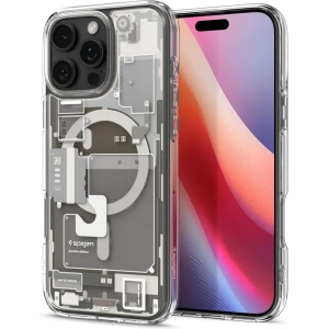 Etui Spigen Ultra Hybrid Mag MagSafe Apple iPhone 16 Pro Max Zero One Natural Titanium - iPhone 16 Pro Max - Spigen