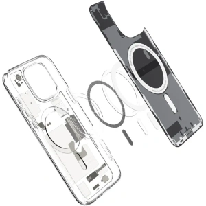 Etui Spigen Ultra Hybrid Mag MagSafe Apple iPhone 16 Pro Max Zero One Natural Titanium - iPhone 16 Pro Max - Spigen