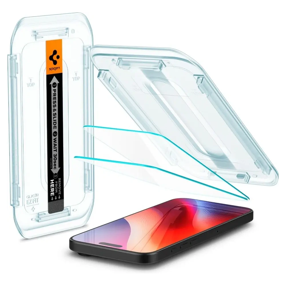 Hurtownia GSM - Spigen GLAS.tR ez Fit Apple iPhone 16 Pro Max Klar [2 PACK] - SPN16380 - {ean13} - Hurt