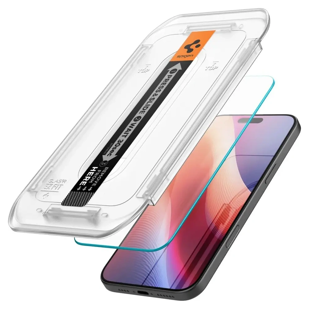 Hurtownia GSM - Spigen GLAS.tR ez Fit Apple iPhone 16 Pro Max Klar [2 PACK] - SPN16380 - {ean13} - Hurt