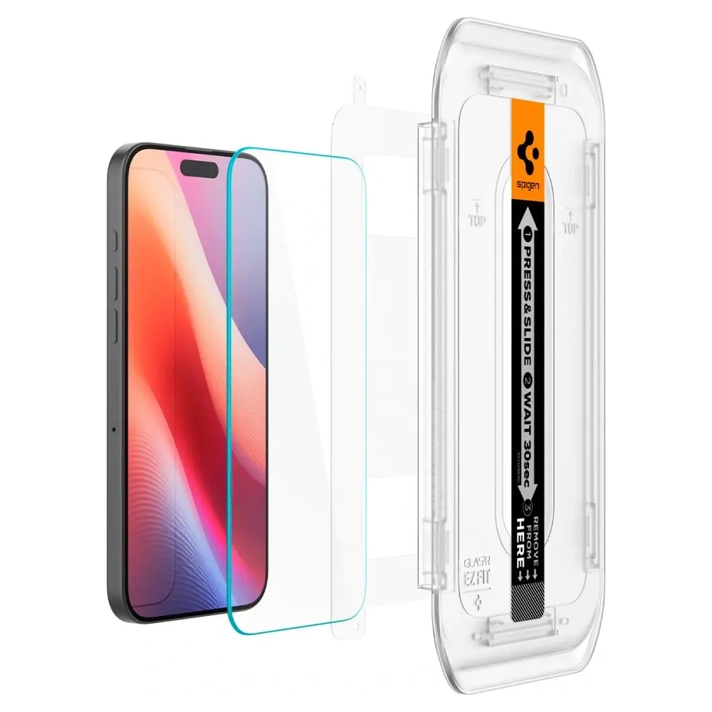 Hurtownia GSM - Spigen GLAS.tR ez Fit Apple iPhone 16 Pro Max Klar [2 PACK] - SPN16380 - {ean13} - Hurt