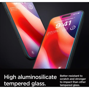 Szkło hartowane Spigen GLAS.tR ez Fit Apple iPhone 16 Pro Max Clear [2 PACK] - iPhone 16 Pro Max - Spigen