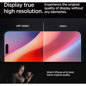 Szkło hartowane Spigen GLAS.tR ez Fit Apple iPhone 16 Pro Max Clear [2 PACK] - iPhone 16 Pro Max - Spigen
