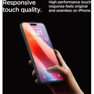 Szkło hartowane Spigen GLAS.tR ez Fit Apple iPhone 16 Pro Max Clear [2 PACK] - iPhone 16 Pro Max - Spigen
