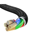 Wholesale Baseus halo data cable Type-C PD2.0 60W (20V 3A) 0.5m Black - BSU1001BLK - {ean13} - Hurt