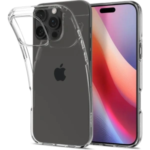 Etui Spigen Liquid Crystal Apple iPhone 16 Pro Crystal Clear - iPhone 16 Pro - Spigen