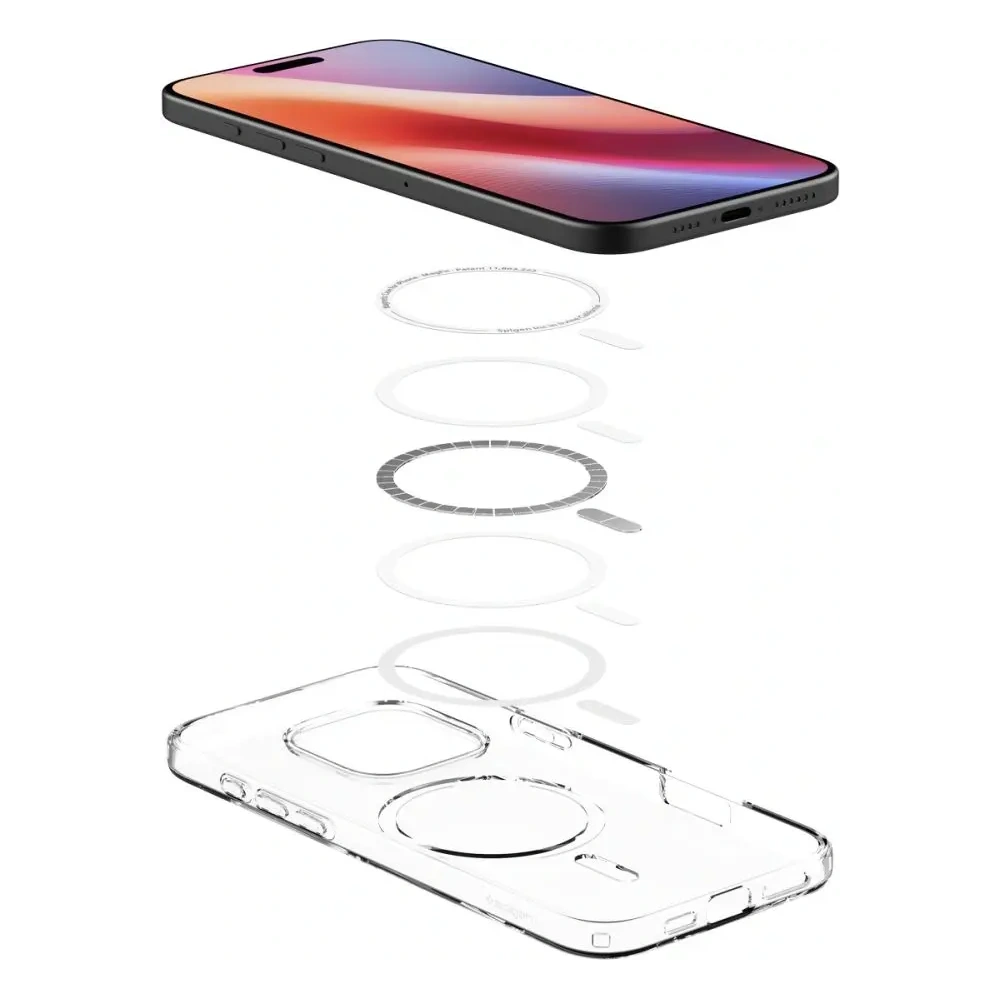 Hurtownia GSM - Spigen Liquid Crystal Mag MagSafe Apple iPhone 16 Pro Čirý - SPN16390 - {ean13} - Hurt